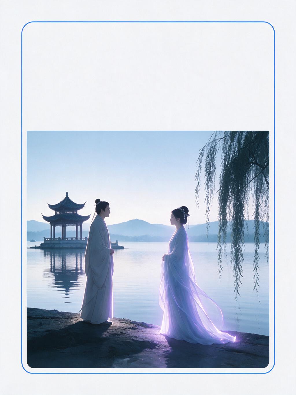 หน้าปกของ 西湖佳话