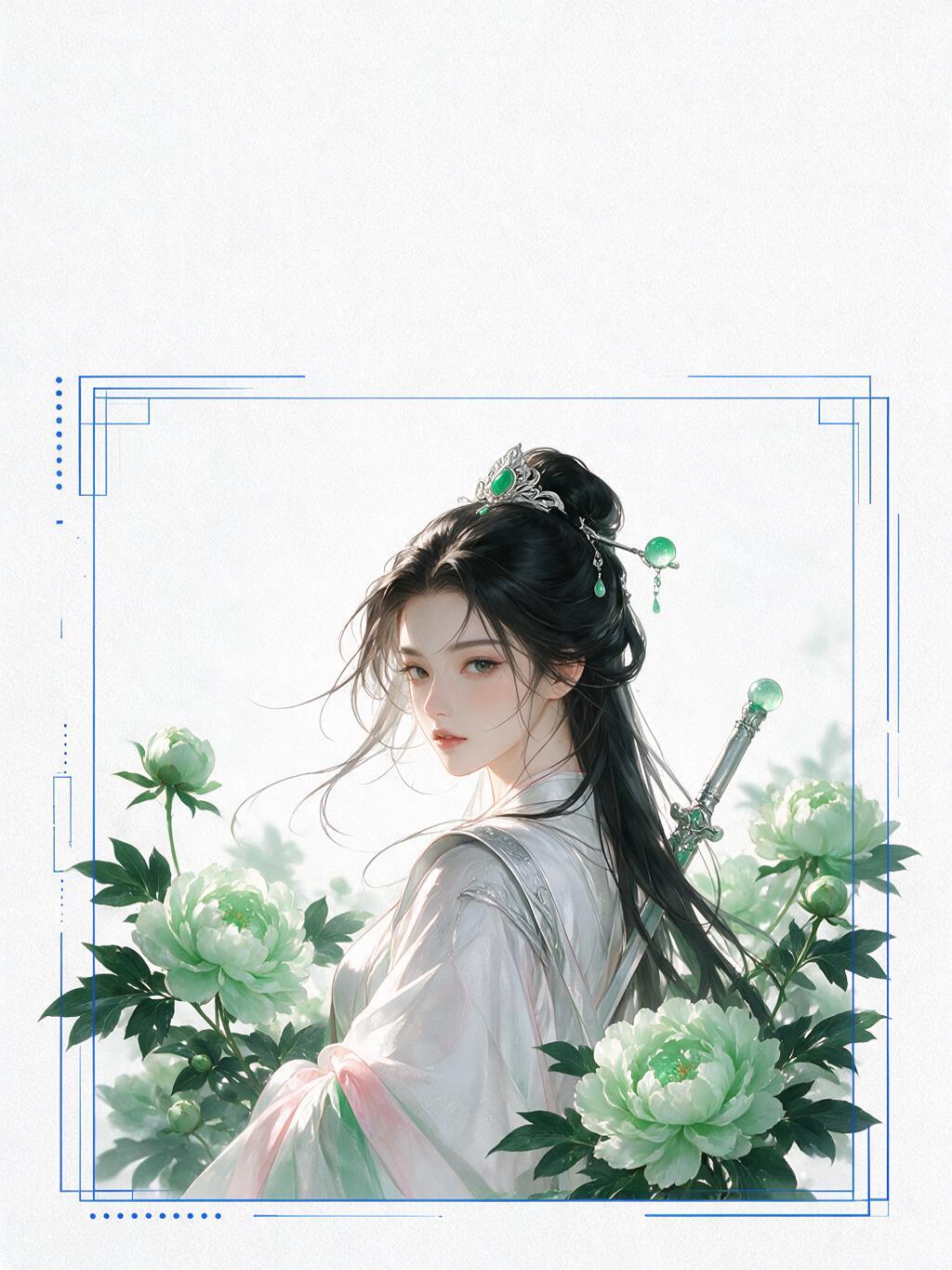 《绿牡丹》封面