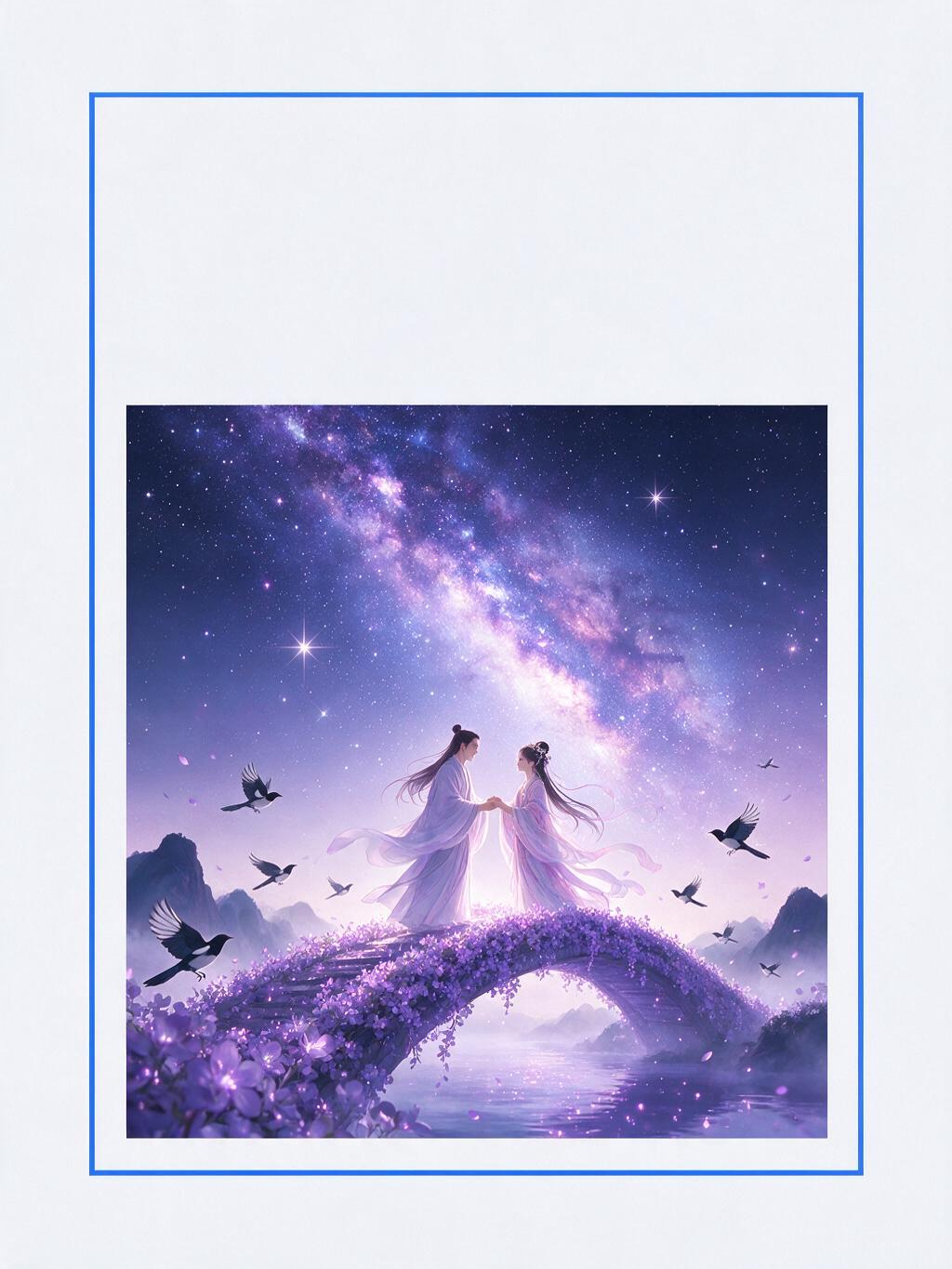 หน้าปกของ 牛郎织女传